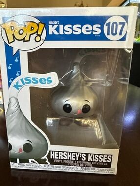 Funko Pop! Hershey's Kisses #107 Silver Vinyl Figure